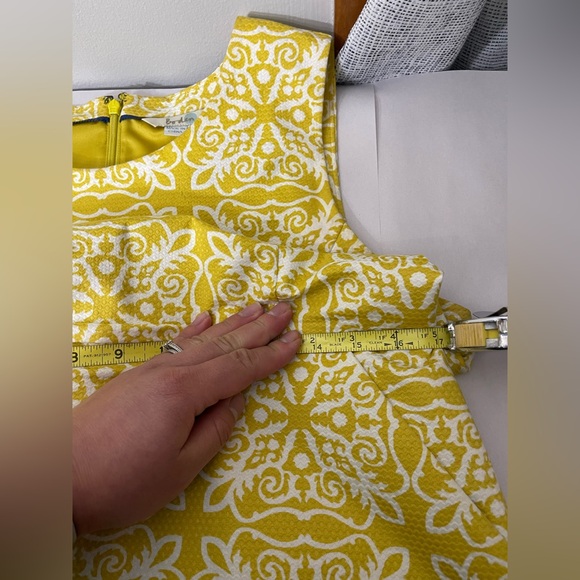 Boden NWOT Talia Sheath dress size 10R Floral Paisley Cotton Textured Career - Picture 10 of 12